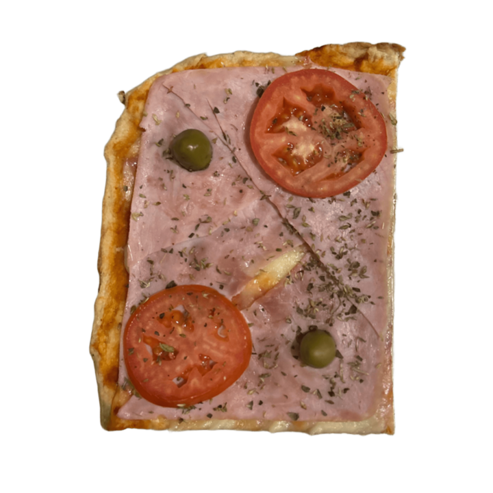 Pizzeta Napolitana con Jamón